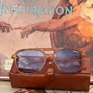 Malibu Suns LOR glasses with cases - purple lens & tortoise frames